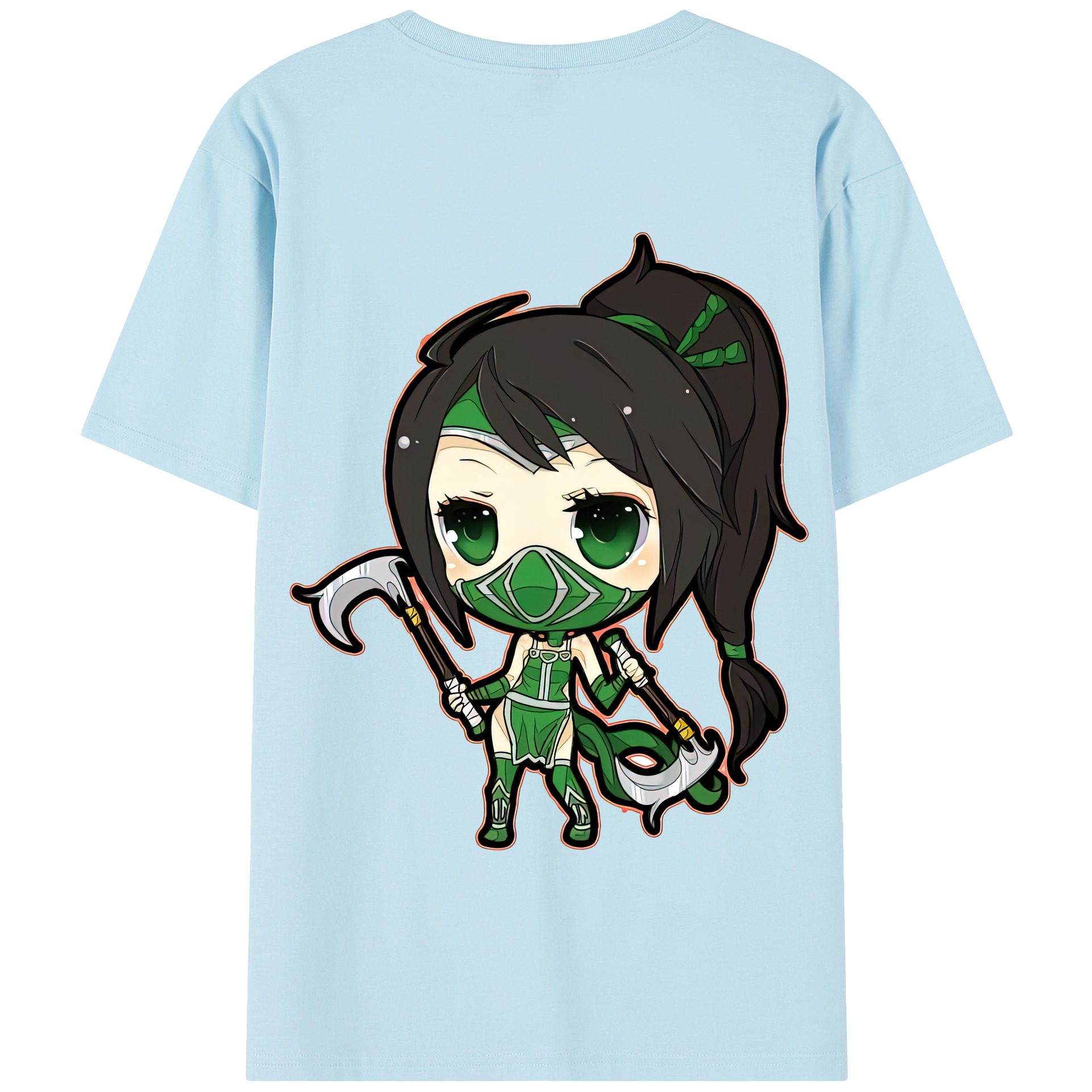 リーグ・オブ・レジェンド League of Legends LOL 綿100％半袖Tシャツ（背面プリント）
